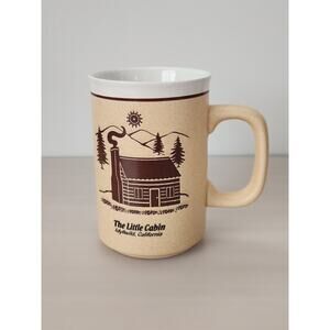 a giftcorp "The Little Cabin Idyllwild, California" Wilderness Nature Coffee Mug